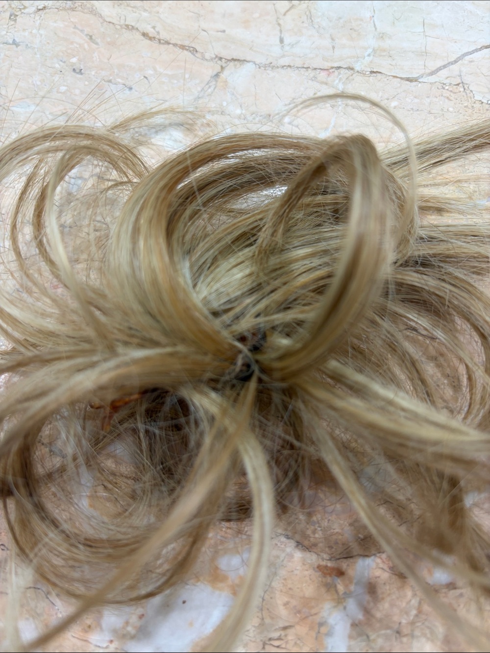 Blonde Hair clip Hairpiece - Versatile Blonde Accent